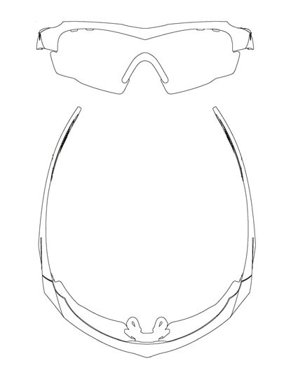 Tactical Sunglasses - Jager Low Profile